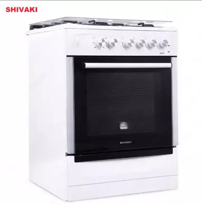 Комбинированная плита Shivaki 6301-K КП с Газ контроль Серый