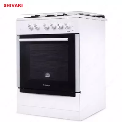 Комбинированная плита Shivaki 6301-K КП с Газ контроль Серый