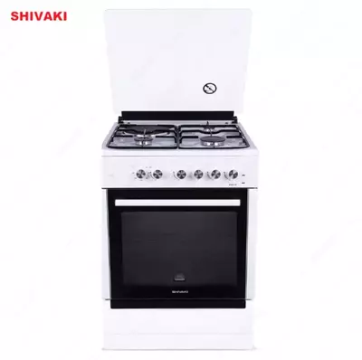 Комбинированная плита Shivaki 6301-K КП с Газ контроль Серый