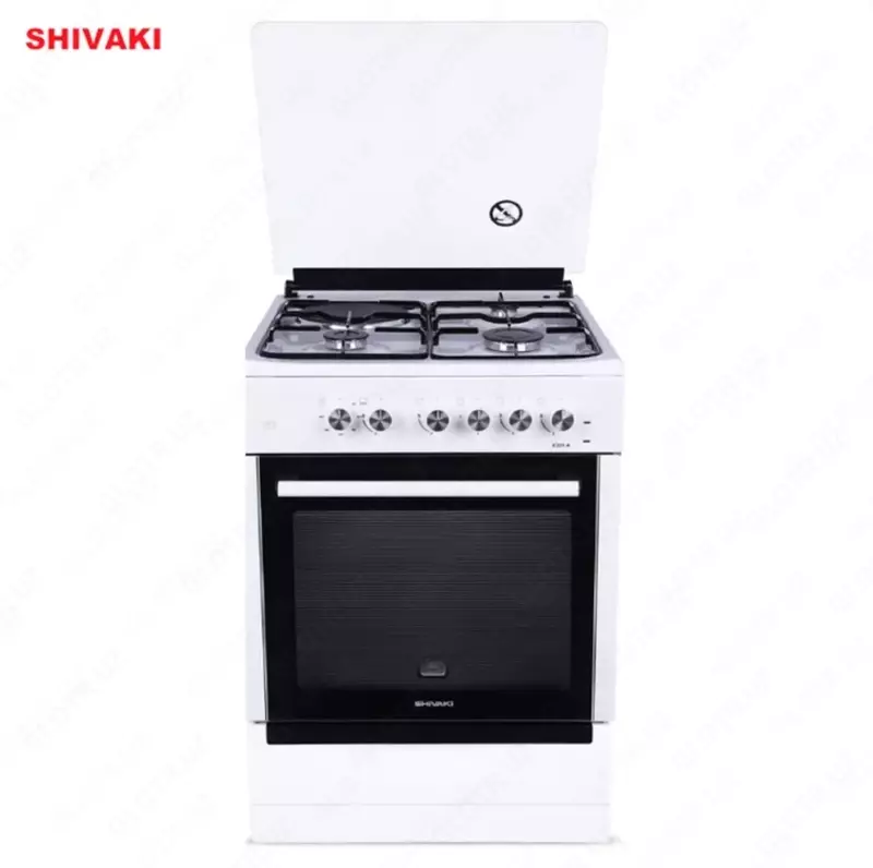 Комбинированная плита Shivaki 6301-K КП с Газ контроль Серый