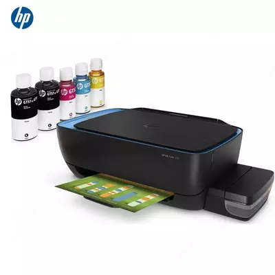 Принтер HP - Ink Tank 319 Blue AiO (A4, 8 стр/мин, струйное МФУ, LCD, USB2.0)