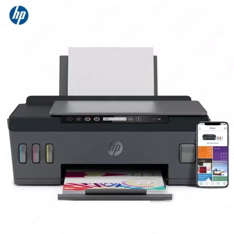 Принтер HP - Smart Tank 515 AiO (A4, 11 стр/мин, 256Mb, струйное МФУ, LCD, USB2.0, WiFi)