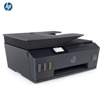 Принтер HP - Smart Tank 615 AiO (A4, 11 стр/мин, 256Mb, струйное МФУ, LCD, USB2.0, WiFi, Touch display, факс, ADF)