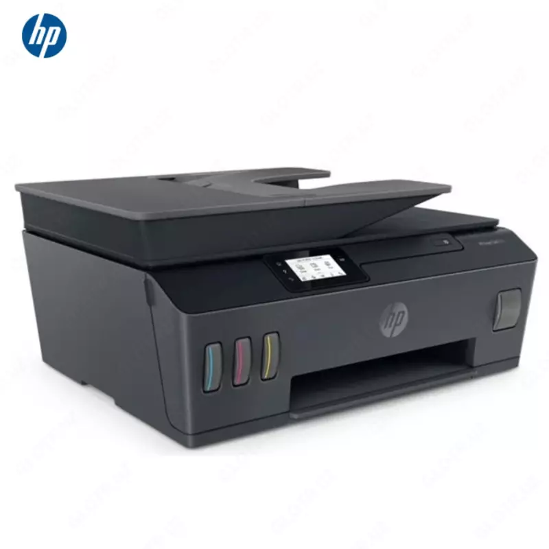 Принтер HP - Smart Tank 615 AiO (A4, 11 стр/мин, 256Mb, струйное МФУ, LCD, USB2.0, WiFi, Touch display, факс, ADF)