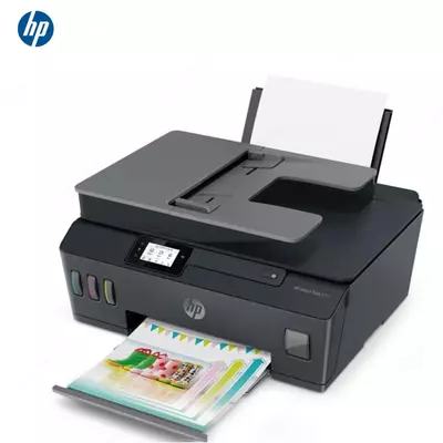 Принтер HP - Smart Tank 615 AiO (A4, 11 стр/мин, 256Mb, струйное МФУ, LCD, USB2.0, WiFi, Touch display, факс, ADF)