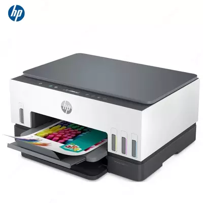 Принтер HP - Smart Tank 670 Wireless AiO (A4, 12 стр/мин, 128Mb, струйное МФУ, LCD, USB2.0, WiFi, двуст.печать)