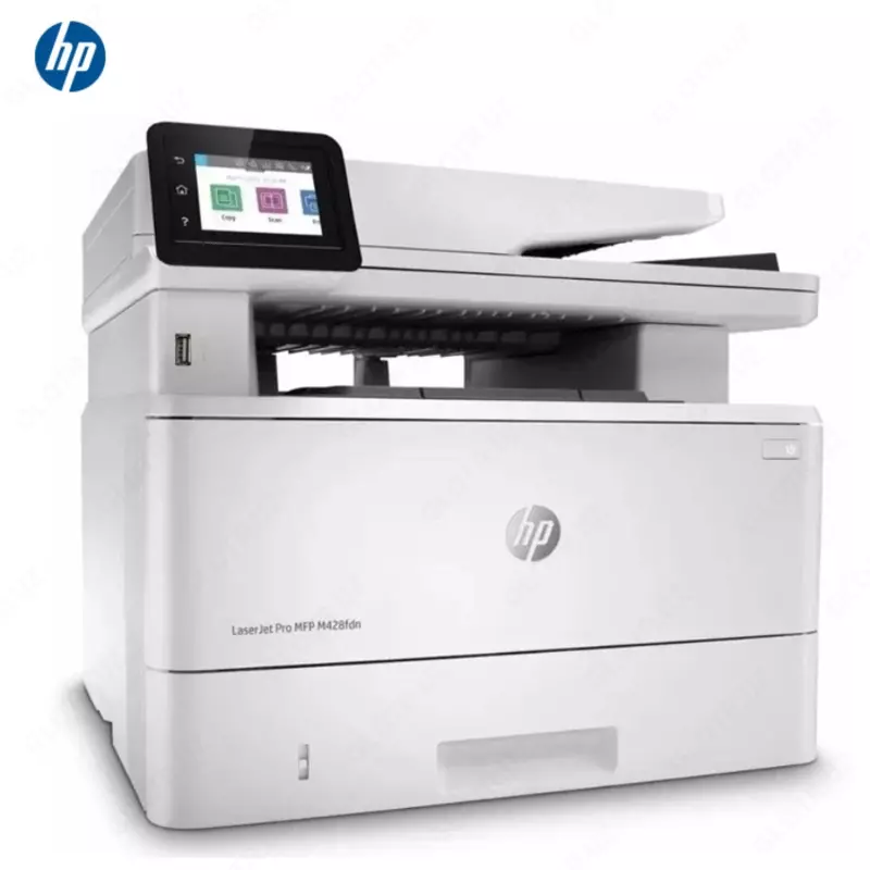 Принтер HP - LaserJet Pro MFP M428fdn (A4, 38стр/мин,512Mb,LCD, лазерное МФУ,факс,USB2.0,сетевой,двуст.печать,DADF)