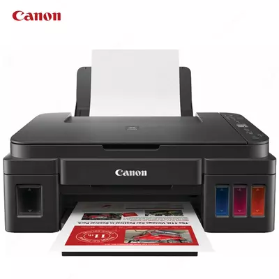 Струйный принтер Canon - PIXMA G3411 (A4, 9.1 стр/мин, струйное МФУ, LCD,Wi-Fi, USB2.0)