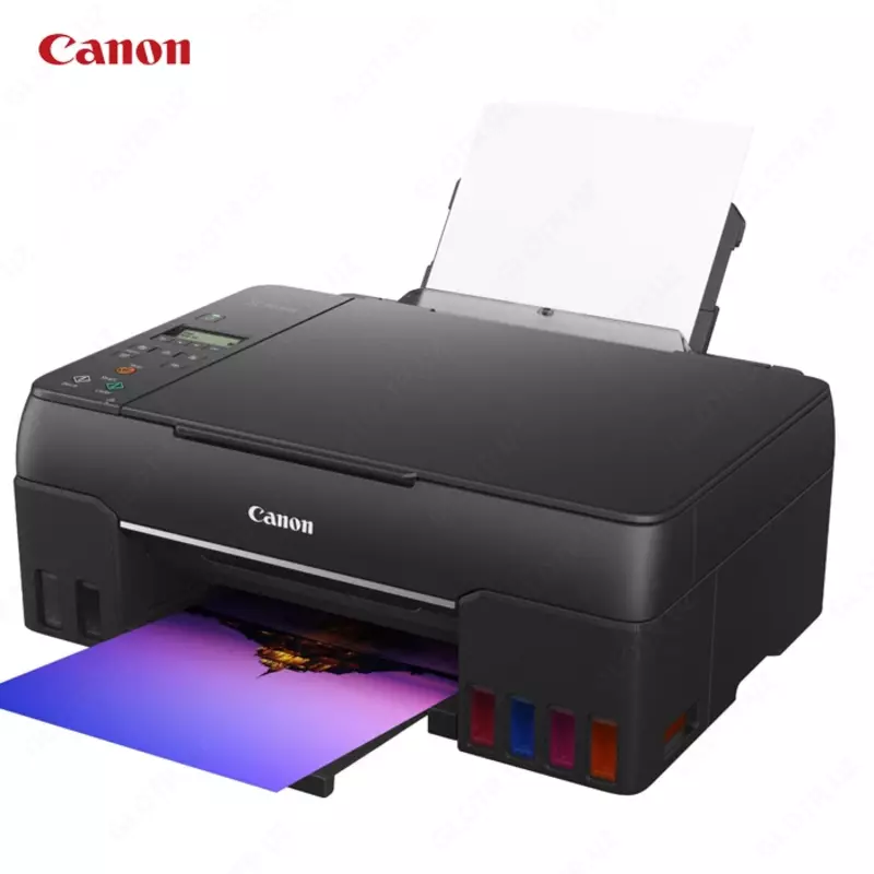 Струйный принтер Canon - PIXMA G640 (A4, 3.9стр/мин, струйное МФУ, AirPrint, Ethernet (RJ-45), USB, Wi-Fi)