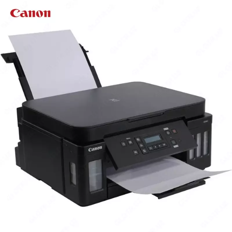 Струйный принтер Canon - PIXMA G6040 (A4, 13.стр/мин, струйное МФУ, AirPrint, Ethernet (RJ-45), USB, Wi-Fi)