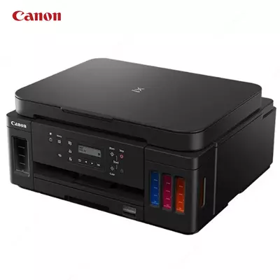 Струйный принтер Canon - PIXMA G6040 (A4, 13.стр/мин, струйное МФУ, AirPrint, Ethernet (RJ-45), USB, Wi-Fi)