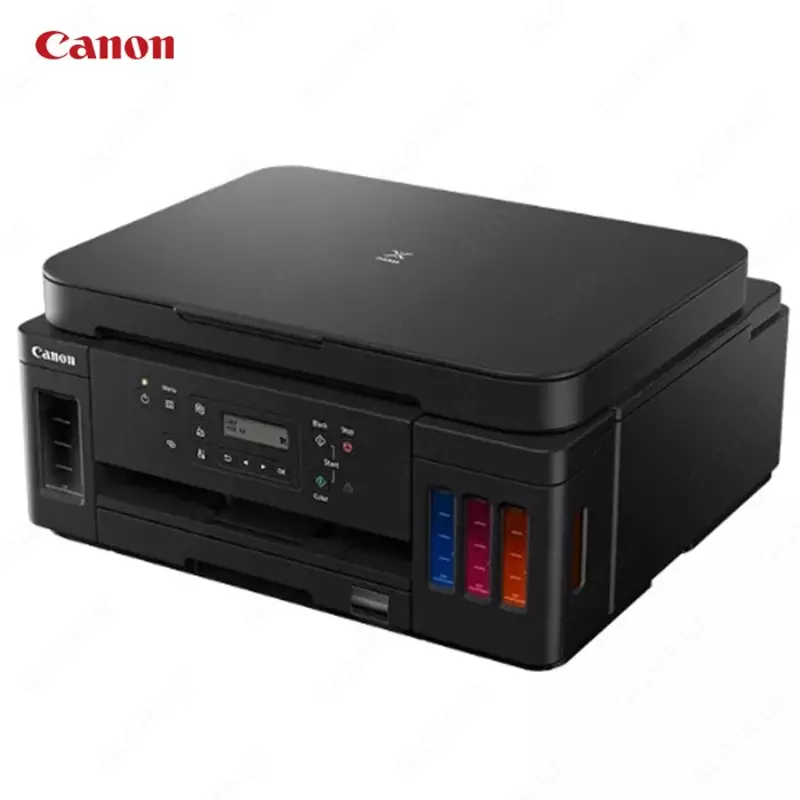 Струйный принтер Canon - PIXMA G6040 (A4, 13.стр/мин, струйное МФУ, AirPrint, Ethernet (RJ-45), USB, Wi-Fi)