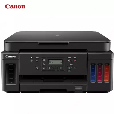 Струйный принтер Canon - PIXMA G6040 (A4, 13.стр/мин, струйное МФУ, AirPrint, Ethernet (RJ-45), USB, Wi-Fi)