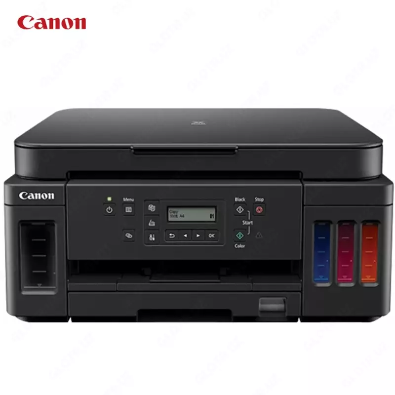 Струйный принтер Canon - PIXMA G6040 (A4, 13.стр/мин, струйное МФУ, AirPrint, Ethernet (RJ-45), USB, Wi-Fi)