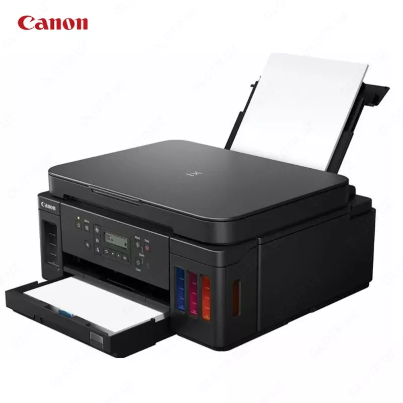 Струйный принтер Canon - PIXMA G6040 (A4, 13.стр/мин, струйное МФУ, AirPrint, Ethernet (RJ-45), USB, Wi-Fi)