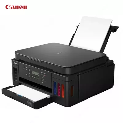 Струйный принтер Canon - PIXMA G6040 (A4, 13.стр/мин, струйное МФУ, AirPrint, Ethernet (RJ-45), USB, Wi-Fi)