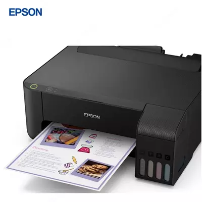 Струйный принтер Epson L1110, цветной, A4, USB, черный