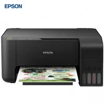 Струйный принтер Epson L3100, цветной, A4, USB, черный