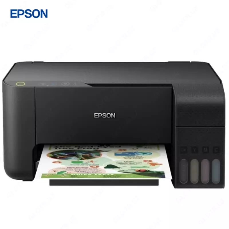 Струйный принтер Epson L3100, цветной, A4, USB, черный