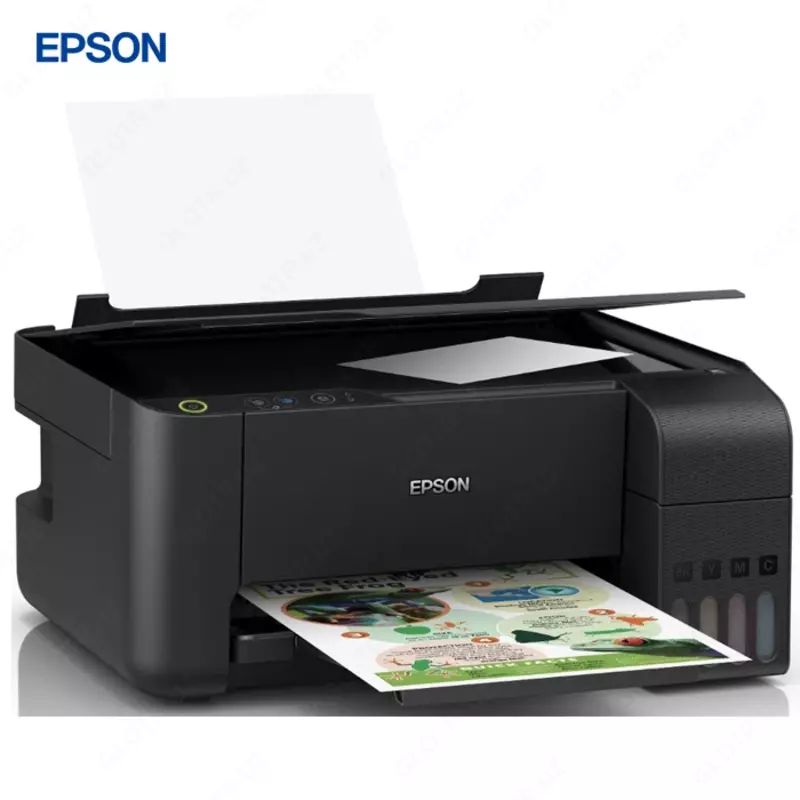 Струйный принтер Epson L3100, цветной, A4, USB, черный