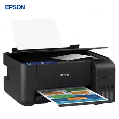 Струйный принтер Epson L3101, цветной, A4, USB, черный