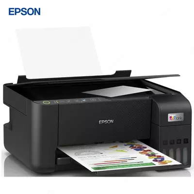 Струйный принтер Epson L3250, цветной, A4, USB, Wi-Fi, черный