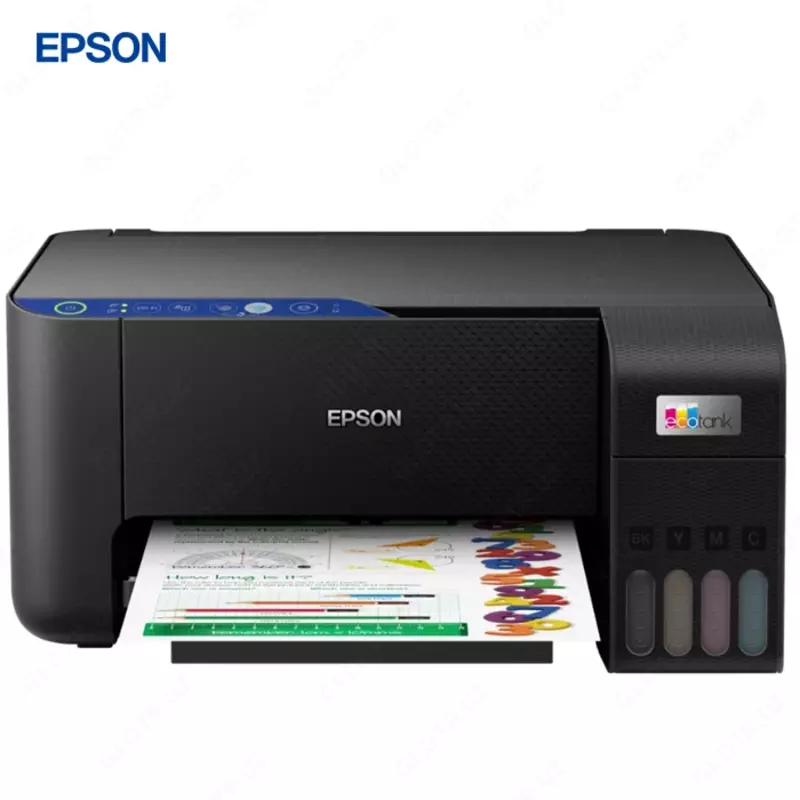 Струйный принтер Epson EcoTank L3251, цветной, A4, USB, Wi-Fi, черный