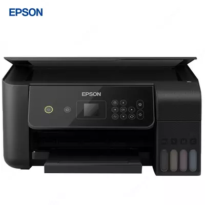 Струйный принтер Epson L3160, цветной, A4, USB, Wi-Fi, черный