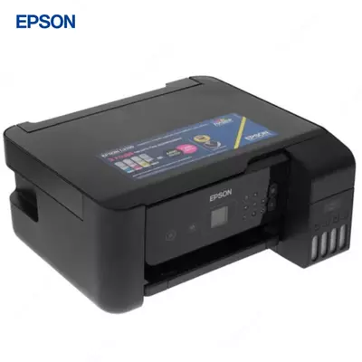 Струйный принтер Epson L3160, цветной, A4, USB, Wi-Fi, черный