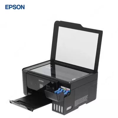 Струйный принтер Epson L3160, цветной, A4, USB, Wi-Fi, черный