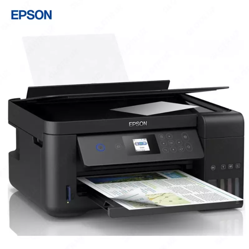 Струйный принтер Epson L4160, цветной, A4, USB, Wi-Fi, черный