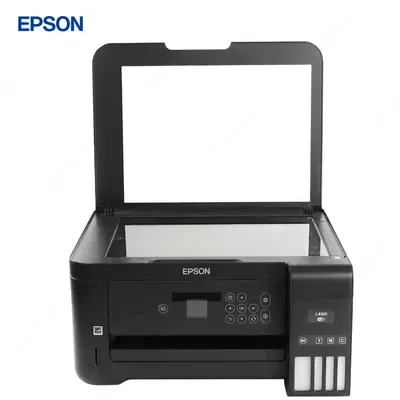 Струйный принтер Epson L4160, цветной, A4, USB, Wi-Fi, черный