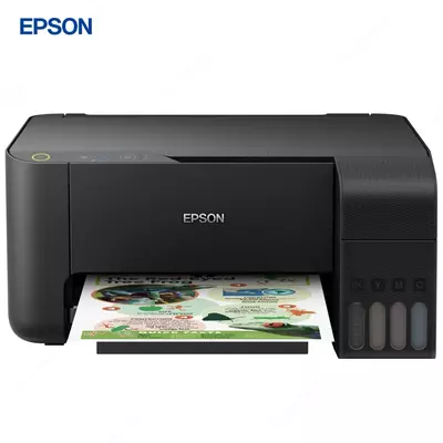 Струйный принтер Epson L4260, цветной, A4, AirPrint, USB, Wi-Fi, черный