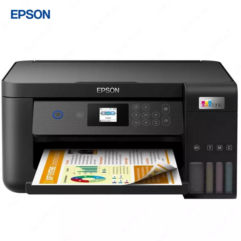 Струйный принтер Epson L4260, цветной, A4, AirPrint, USB, Wi-Fi, черный