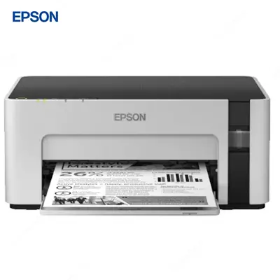 Струйный принтер Epson M1120, черный/белый, A4, USB, Wi-Fi, черный