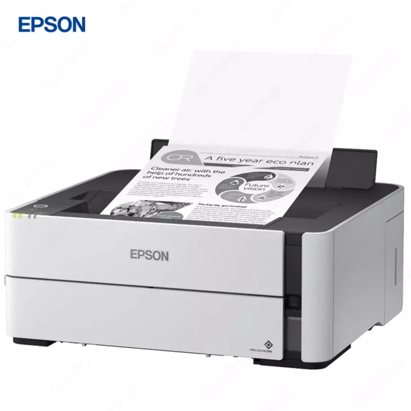 Струйный принтер Epson EcoTank ET-M1180, черный/белый, A4, Bluetooth, Ethernet (RJ-45), USB, Wi-Fi, черный