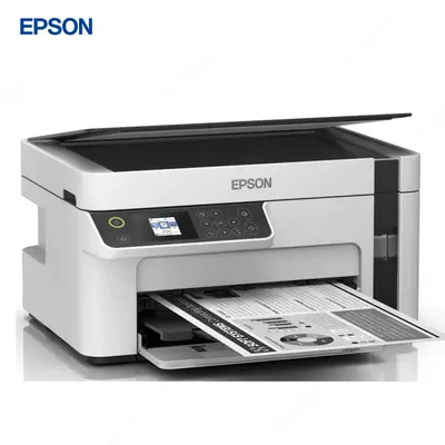 Струйный принтер Epson M2110, черный/белый, A4, Ethernet (RJ-45), USB, черный