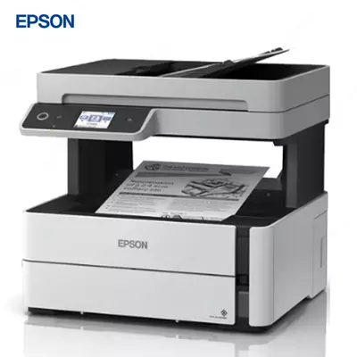 Струйный принтер Epson M3170, черный/белый, A4, Ethernet (RJ-45), USB, Wi-Fi, черный