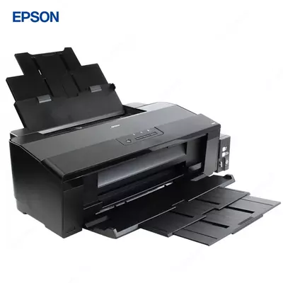 Струйный принтер Epson L1800, цветная, A3+, USB, 15 стр/мин (цветн. А4), черный