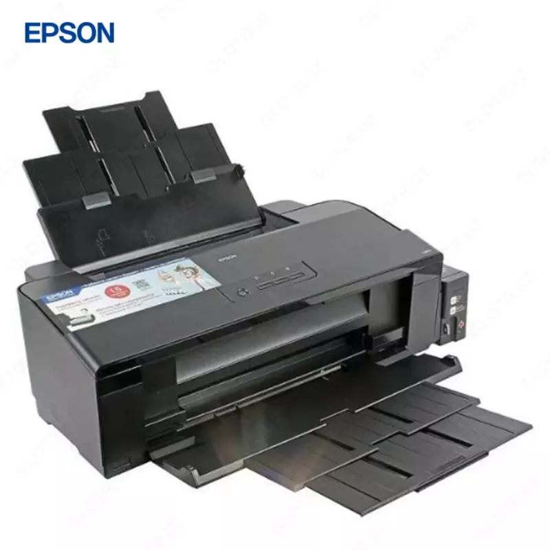 Струйный принтер Epson L1800, цветная, A3+, USB, 15 стр/мин (цветн. А4), черный