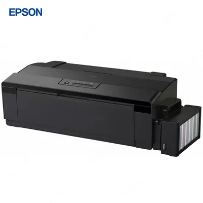 Струйный принтер Epson L1800, цветная, A3+, USB, 15 стр/мин (цветн. А4), черный