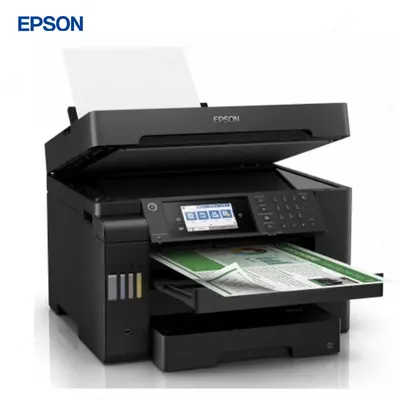 Струйный принтер Epson L14150, цветная, A3+, USB, 15 стр/мин (цветн. А4),Ethernet (RJ-45), Wi-Fi, черный
