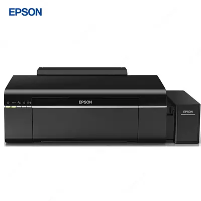 Струйный принтер Epson L805, цветная, A4, 38 стр/мин (цветн. А4), USB, Wi-Fi, черный