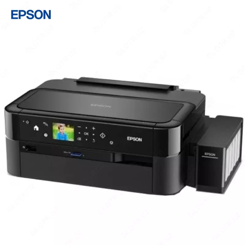 Струйный принтер Epson L810, цветная, A4, 38 стр/мин (цветн. А4), USB, черный