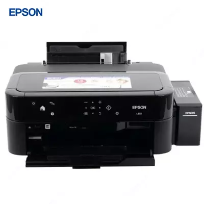 Струйный принтер Epson L810, цветная, A4, 38 стр/мин (цветн. А4), USB, черный