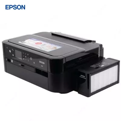 Струйный принтер Epson L810, цветная, A4, 38 стр/мин (цветн. А4), USB, черный