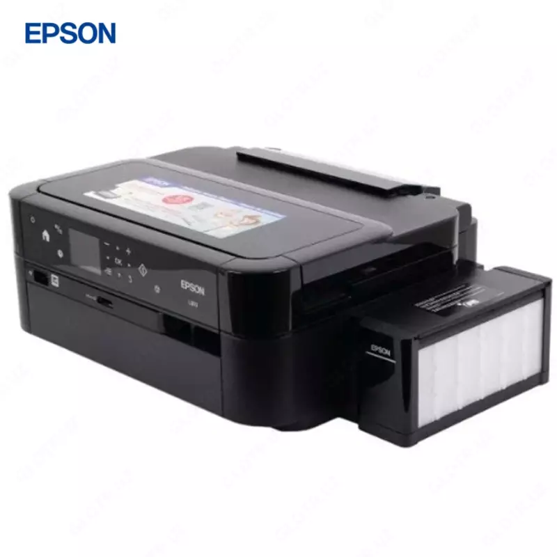 Струйный принтер Epson L810, цветная, A4, 38 стр/мин (цветн. А4), USB, черный