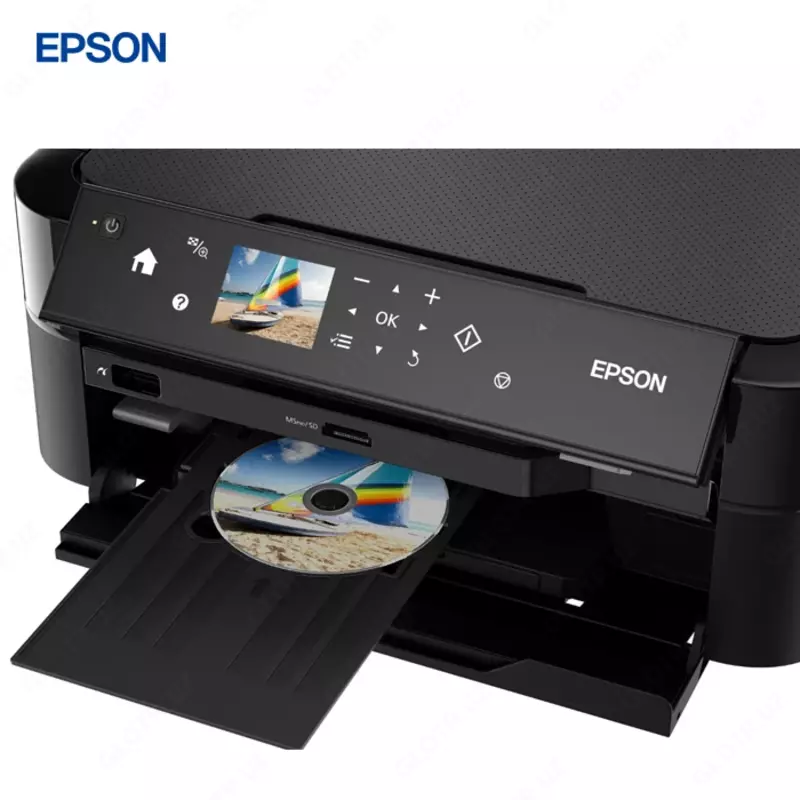 Струйный принтер Epson L850, цветная, A4, 38 стр/мин (цветн. А4), USB, черный