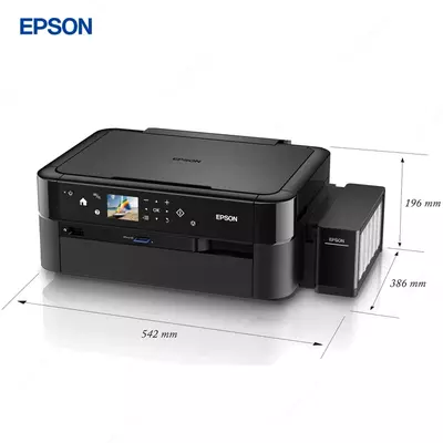 Струйный принтер Epson L850, цветная, A4, 38 стр/мин (цветн. А4), USB, черный