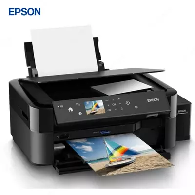 Струйный принтер Epson L850, цветная, A4, 38 стр/мин (цветн. А4), USB, черный
